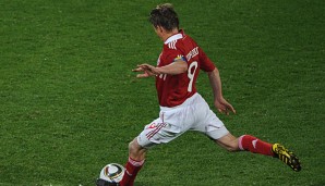 Jon Dahl Tomasson war 2010 noch selbst als dänischer Nationalspieler aktiv