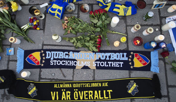 Bei der Partie zwischen Djurgarden Stockholm und Helsingborg wurde ein Fan getötet