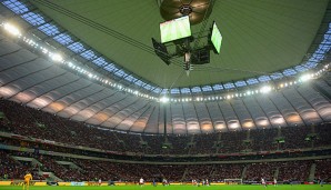 Im Warschauer-Stadion ging es bis ins Elfmeterschießen