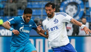 Kevin Kuranyi (r.) landete mit Dynamo Moskau auf Rang vier