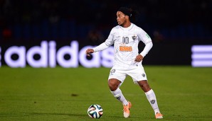 Ronaldinho ist auf der Suche nach einem neuen Verein