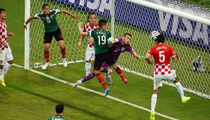 Torwart Stipe Pletikosa konnte das Vorrunden-Aus der Kroaten nicht verhindern