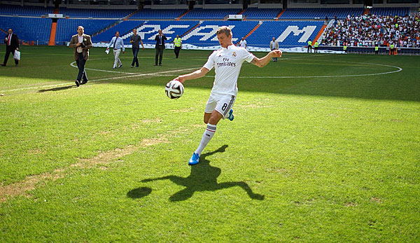 Toni Kroos hat bei Real Madrid bis 2020 unterschrieben