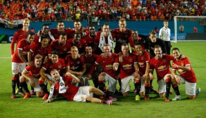 Manchester United feiert den ersten Titel der noch jungen Saison