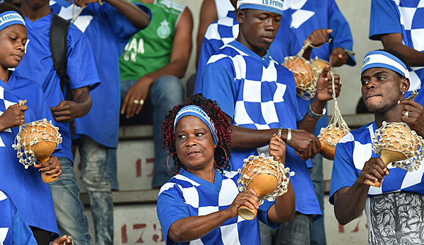 Die Fans beim Afrika-Cup sorgen immer für beste Stimmung