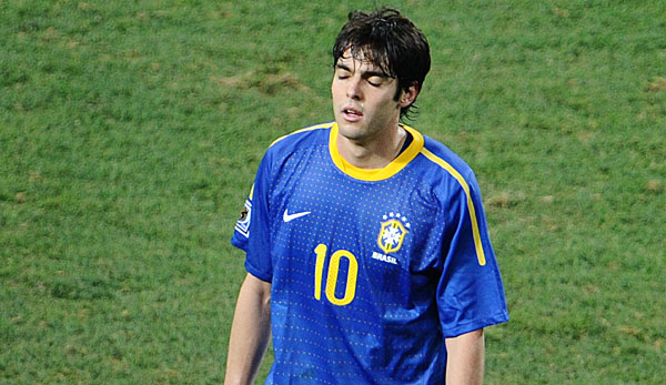 Kaka bestritt bislang 87 Länderspiele für Brasilien