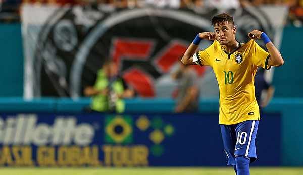 Neymar traf zwar nicht, aber Brasilien gewann in Peking gegen die Argentinier
