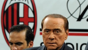 Silvio Berlusconi hätte gerne nur junge, italienische Spieler in seiner Mannschaft