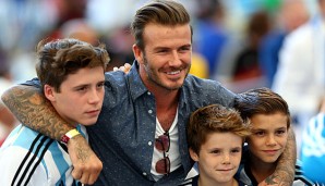 Angeblich soll David Beckham mit seinem ältesten Sohn einen Autounfall gehabt haben
