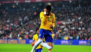 Neymar hatte mit seinem Doppelpack entscheidenden Anteil am Erfolg gegen die Türkei