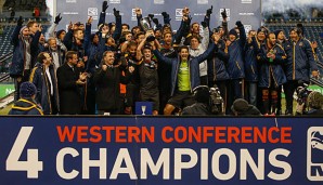 Die Los Angeles Galaxy gewannen die Western Conference in der MLS