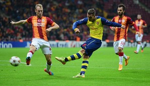 Lukas Podolski kommt bei den Gunners nicht über seine Reservistenrolle hinaus