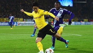 Shinji Kagawa wird dem BVB wegen dem Asien-Cup fehlen
