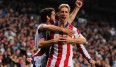 Fernando Torres legte mit seinen Blitztoren den Grundstein für das Weiterkommen von Atletico