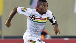 Ibrahima Traore steht mit Guinea im Viertelfinale des Afrika-Cups