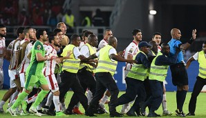Nach den verbalen Entgleisungen gegen den Schiedsrichter entschuldigten sich die Tunesier nicht