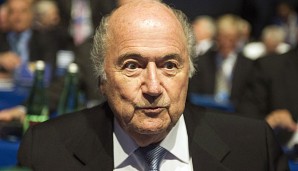 Sepp Blatter strebt Ende Mai seine fünfte Amtsperiode als FIFA-Präsident an