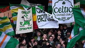 Die Fans von Celtic freuen sich über die 46. Meisterschaft ihres Vereins
