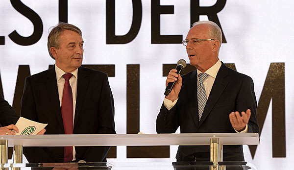 Kaiser vs. DFB-Präsident - die beiden werden wohl keine besten Freunde mehr