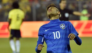 Neymar steht nach seinem Ausraster gegen Kolumbien in der Kritik