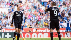 Cristiano Ronaldo und Karim Benzema mussten für den Audi Cup kurzfristig absagen