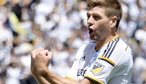 Steven Gerrard jubelt über sein zweites Saisontor in der MLS