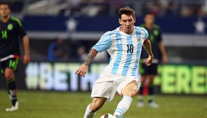 Lionel Messi und seine Argentinier verpatzten den Auftakt in der WM-Qualifikation