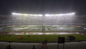 Nach dem starken Regen in Argentinien musste das Spiel gegen Brasilien verschoben werden