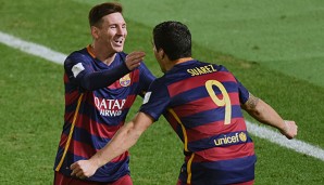 Lionel Messi und Luis Suarez zerlegten River Plate mit ihren Toren