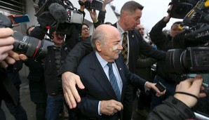 Joseph Blatter musste seine größte Niederlage einstecken