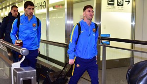 Lionel Messi wurde am Flughafen in Tokio von argentinischen Fans attackiert
