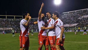 Die Spieler von River Plate hoffen auf den Sieg bei der Klub-WM