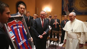 Auch die Bayern hatten schon das Vergnügen mit dem Pontifex