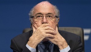 Joseph Blatter ist derzeit für sechs Jahre gesperrt