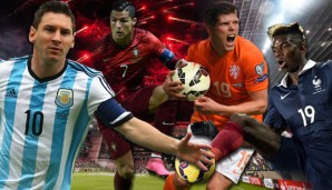 Messi, Ronaldo, Huntelaar, Pogba: Sie alle gibt's bei SPOX live zu sehen!
