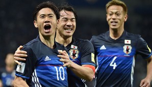 Jubelt Japan in der WM-Quali auch gegen Australien?