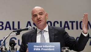 Gianni Infantino folgte Sepp Blatter als FIFA-Präsident nach
