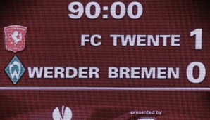 Twente Enschede schlug vor sechs Jahren noch Werder Bremen in der Europa League