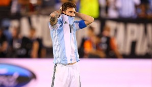 Lionel Messi hat mit Argentinien nie einen großen Titel gewonnen