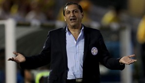 Ramon Diaz war seit 4. Dezember 2014 Coach der Paraguayer