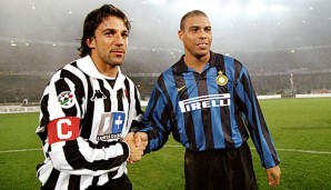 Zwei Stars ihrer Zeit: Del Piero (l.) und Ronaldo