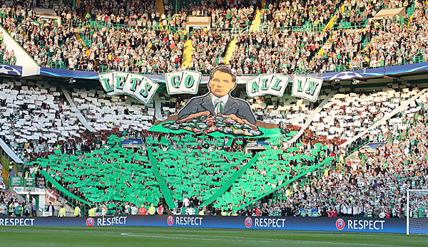 Die Fans von Celtic engagieren sich für die Menschen aus dem Krisengebiet