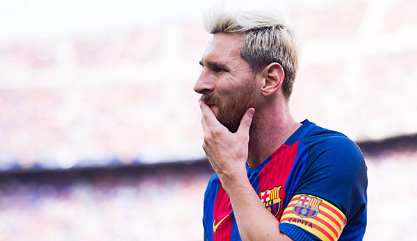 Lionel Messi steht beim FC Barcelona noch bis 2018 unter Vertrag