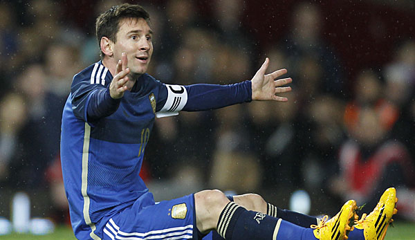 Lionel Messi soll laut seinem Trainer nicht mehr auf seine Kritiker hören