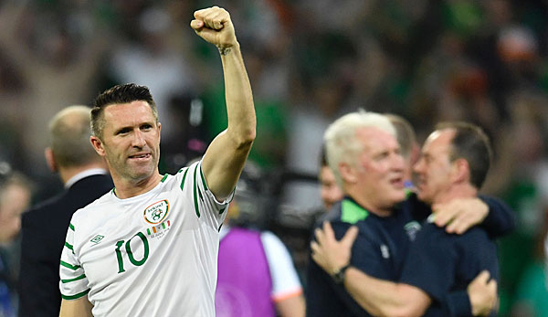 Robbie Keane verabschiedet sich aus der irischen Nationalmannschaft