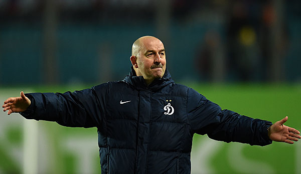 Stanislaw Tschertschessow war von 2014-2015 Trainer von Dynamo Moskau