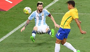 Lionel Messi und Argentinien sind am Boden