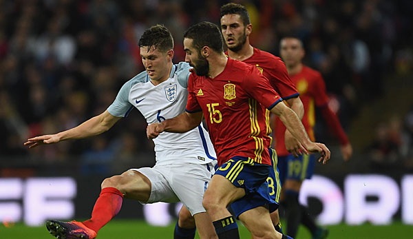 England und Spanien trennten sich Unentschieden