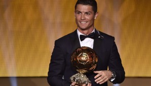 Cristiano Ronaldo hat zum vierten Mal die Ballon-d'Or-Wahl gewonnen