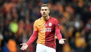 Podolski verlor mit seinem Team gegen Stadtrivale Besiktas